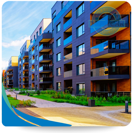 Seguro completo para síndicos, moradores e imóvel, para diferentes tipos de condomínio: residenciais, comerciais, mistos, de consultórios, etc. SEGURO DE CONDOMÍNIO